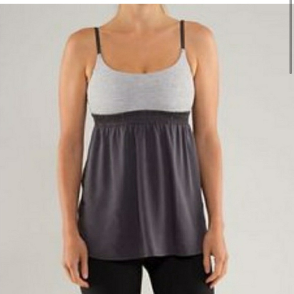 lululemon athletica Two-Tone Scoop Neck Tank Top